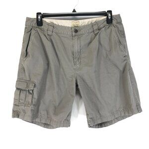 Filson Cargo Shorts Women's Plus Size 14 Taupe Cotton Casual Summer Outdoor
